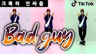 TikTok 크록하 인싸춤 #배드가이ㅣ춤선생 Simba