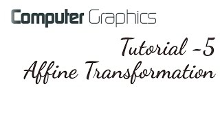 Affine Transformation Computer Graphics - Java2D Tutorial 5