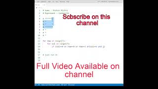 Python Alphabet P Pattern