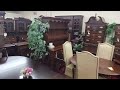 Vintage Ethan Allen Classic Furniture, Solid Cherry Solid Wood Dining Room Table