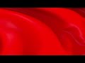 waving red flag color loop background 4k