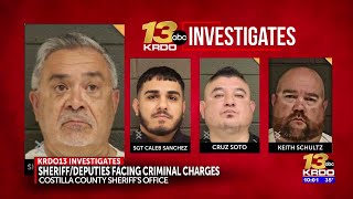 Arrest warrants issued for Costilla County sheriff, multiple deputies