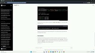 python execute with arguments