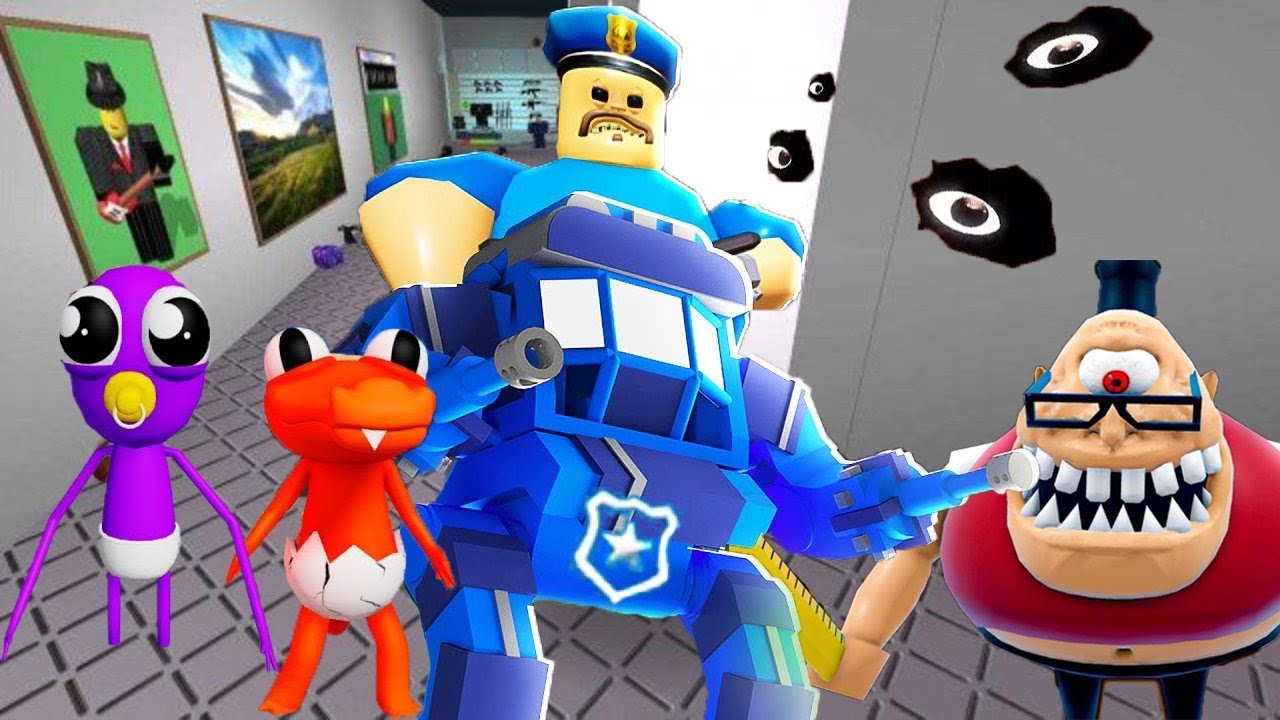 Roblox Scary Obby School Barry S Prison Grumpy Gran Miss Anitron
