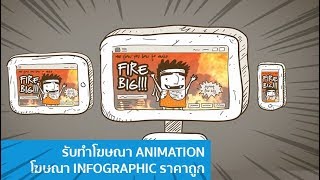 รับผลิตโฆษณา Animation Infographic ราคาพิเศษ