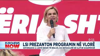 LSI prezanton programin në Vlorë, Kryemadhi: U japim besim të rinjve, do befasojmë gjithë Shqipërinë