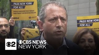 Brad Lander speaks out after being arrested by ICE agents in NYC