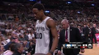 DeMar DeRozan Chucks The Ball At Ref And Gets Ejected From Game 4 After Charge Call