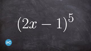 Expanding a Binomial Using Pascals Triangle | Pre Calculus