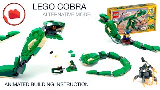 LEGO CREATOR 31058 alternative build instructions - COBRA - MOC | NINJAGO