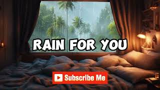 Real Rain Sound for Sleep😴 - Listen to the rain on the forest