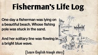 Learn English trough story| fisherman's life- ciao English story| level 1| #gradedreader