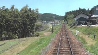 恵那駅～明智駅後方展望