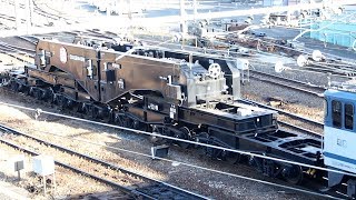 2018/02/18 【特大車 配給】 配8592レ EF65-2091 隅田川駅 【シキ801】