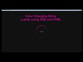 Shiny Loader Using HTML and CSS tutorial | Animated Loader Design CSS & HTML