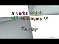 taint - 5 verbs having the meaning of taint (sentence examples)