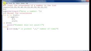 PYTHON PRACTICAL COUNT FREQUENCY ON LIST ELEMENTS