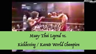 Kickboxing & Karate World Champion vs. Muay Thai Legend | Lawrence Kenshin