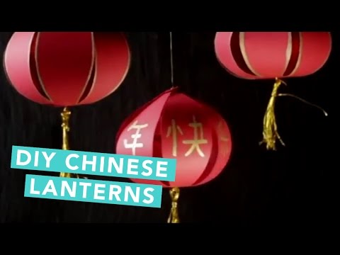 How To Make Chinese Lanterns | Easy DIY | Craft Factory How To Make Chinese Lanterns | Easy DIY | Craft Factory