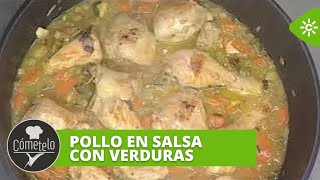 Cómetelo | Pollo en salsa con verduras