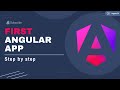 Create Your First Angular App 🧑‍💻 Step by Step (Angular 20)
