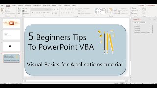 Code in PowerPoint | PowerPoint Programming VBA Tutorial