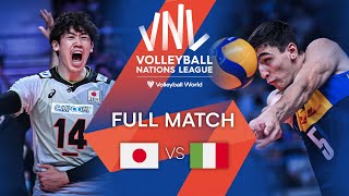 🇯🇵 JPN vs  🇮🇹 ITA  - Full Match | Men's VNL 2022