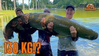 PESQUEI UM MONSTRO DE MAIS DE 120 KG! A BATALHA MAIS INSANA DA VIDA! Pescaria na Lagoa do vale [ES]