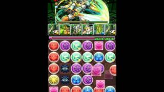 【パズドラ】～ マシンアテナ降臨！【同キャラ禁止】壊滅級～ オーディンタマドラＸ PTソロノーコン3(以下説明欄参照)