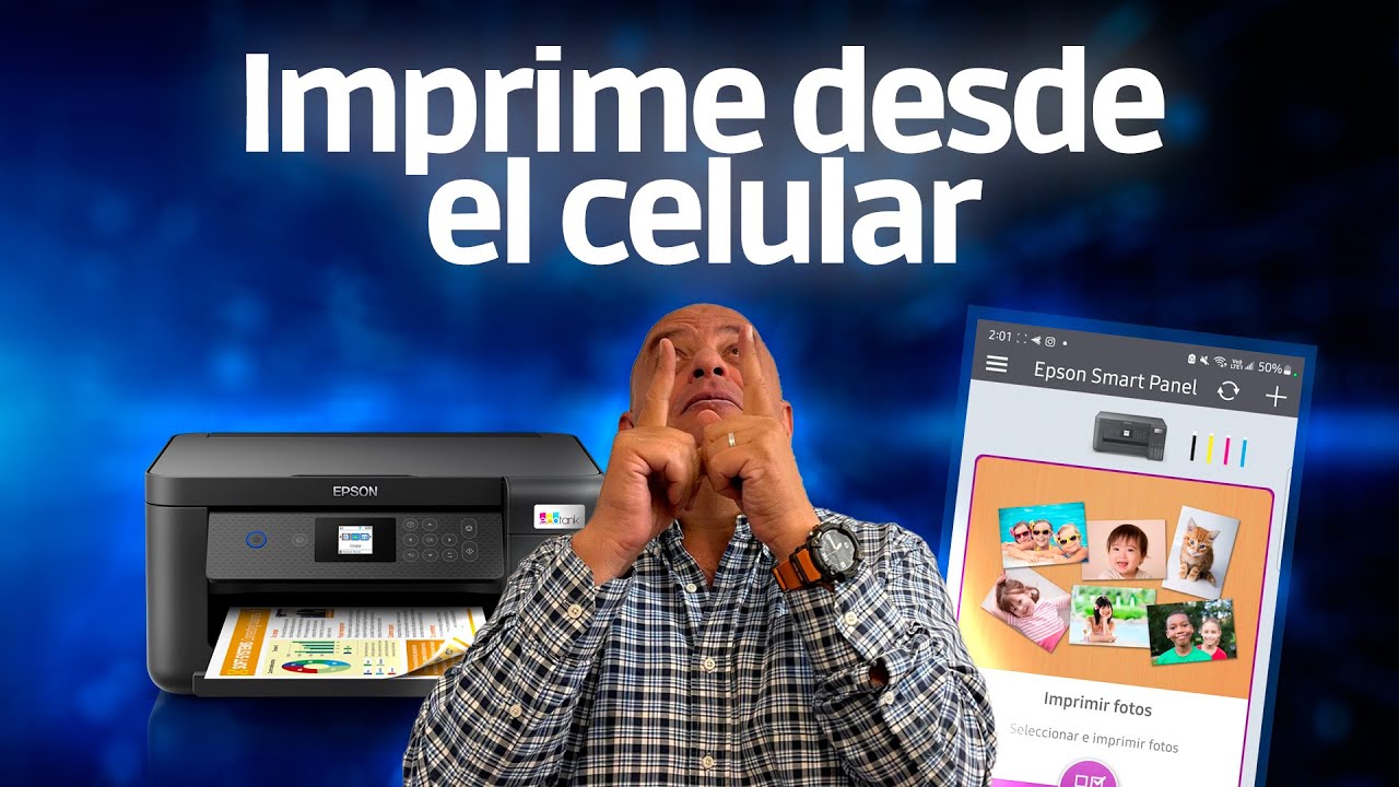 Imprime Sin Computadora Con Epson Smart Panel - YouTube