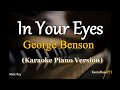 In Your Eyes (George Benson) - Karaoke Piano Version