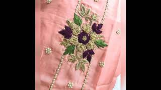 zardozi work beautiful embroidery designs| zardozi \u0026Salma dabka embroidery| embroidery Zardosi work