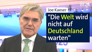 Joe Kaeser zur Wirtschaftspolitik: \