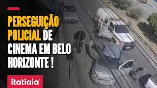 PERSEGUIÇÃO POLICIAL DE TIRAR O FÔLEGO EM BELO HORIZONTE! CONFIRA!