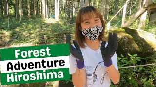 Forest Adventure Hiroshima | Tarzan Swing and Zipline | 広島 |Japan Vlog