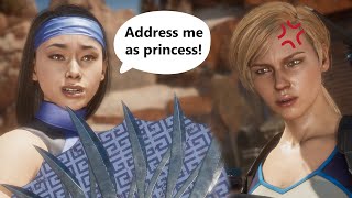 Kitana Expects Politeness and Respect