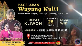 #wayang KI HADI SUJIYO//Lakon Semar Bangun Khayangan//TATIN & SEHONO