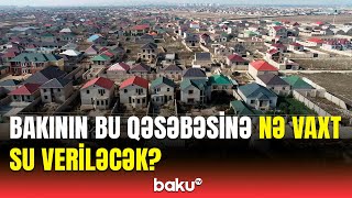 Sakinlərə xəbərdarlıq | Suyun verilməsi nə vaxt bərpa olunacaq?