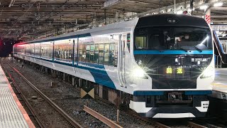 E257系NA-13編成特急湘南23号送り込み回送大宮駅発車