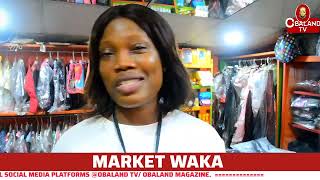 Market Waka; Blessed Val Kiddies and Adult wears are currently offering a 30% discount contact them