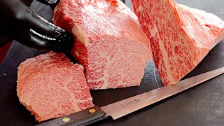 ASMR Japanese Wagyu Master Cutting Tri-Tip