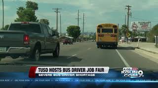 Bus driver job fair for Tucson Unified