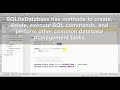 Android SQLite detailed tutorial (Part 1/2)