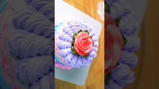 Decorate your cake with full of colours|#shorts#cakedecorating#cakedesign#colorfulcake