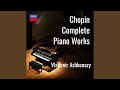 Chopin: Three Ecossaises, Op. 72, No. 3 (in D, G & D flat)