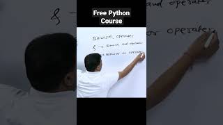 Bitwise Operator in Python #education #trending #viral #free #programming #like #pythonprogramming