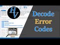 Decoding Errors in Windbg - Use Windbg to decode return error codes using !error or !gle