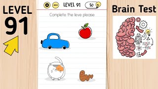Brain Test Level 91 Complete The Leve Please