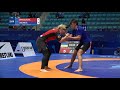 Round 3 Women's GP No-Gi - 58 kg: K. SHAKALOVA (UKR) v. B. CARIANI (ITA)