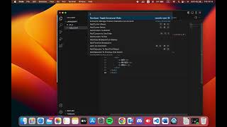 Visual Studio Code Toggle Screencast Mode
